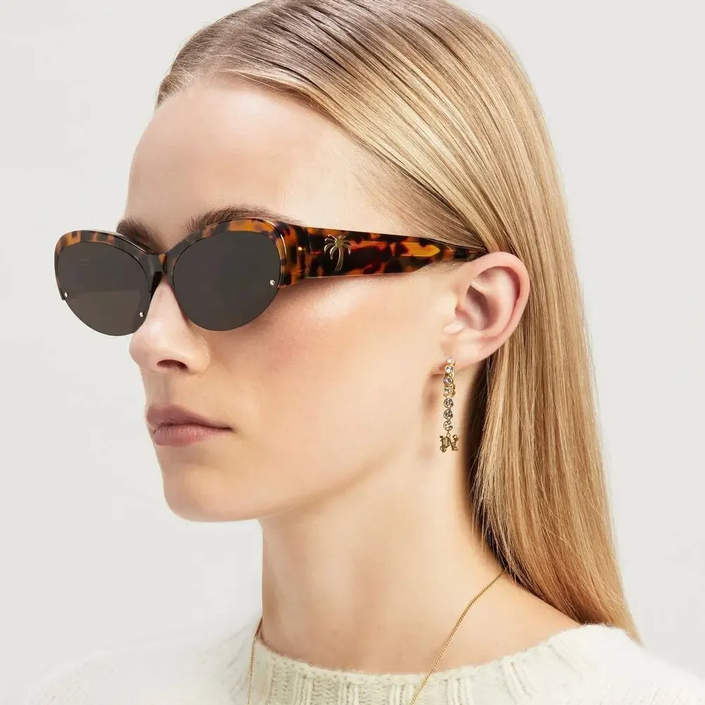 NEW!!! PALM ANGELS Palmdale Sunglasses PERI054 6064 Authentic
